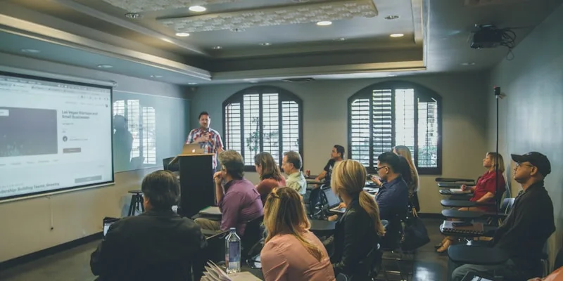 Event software training session for event management team